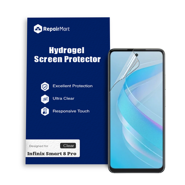 Infinix Smart 8 Pro Compatible Premium Hydrogel Screen Protector